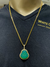 1.75 CT. Diamond Buddha Pendant in 10KT Gold - White Carat Diamonds